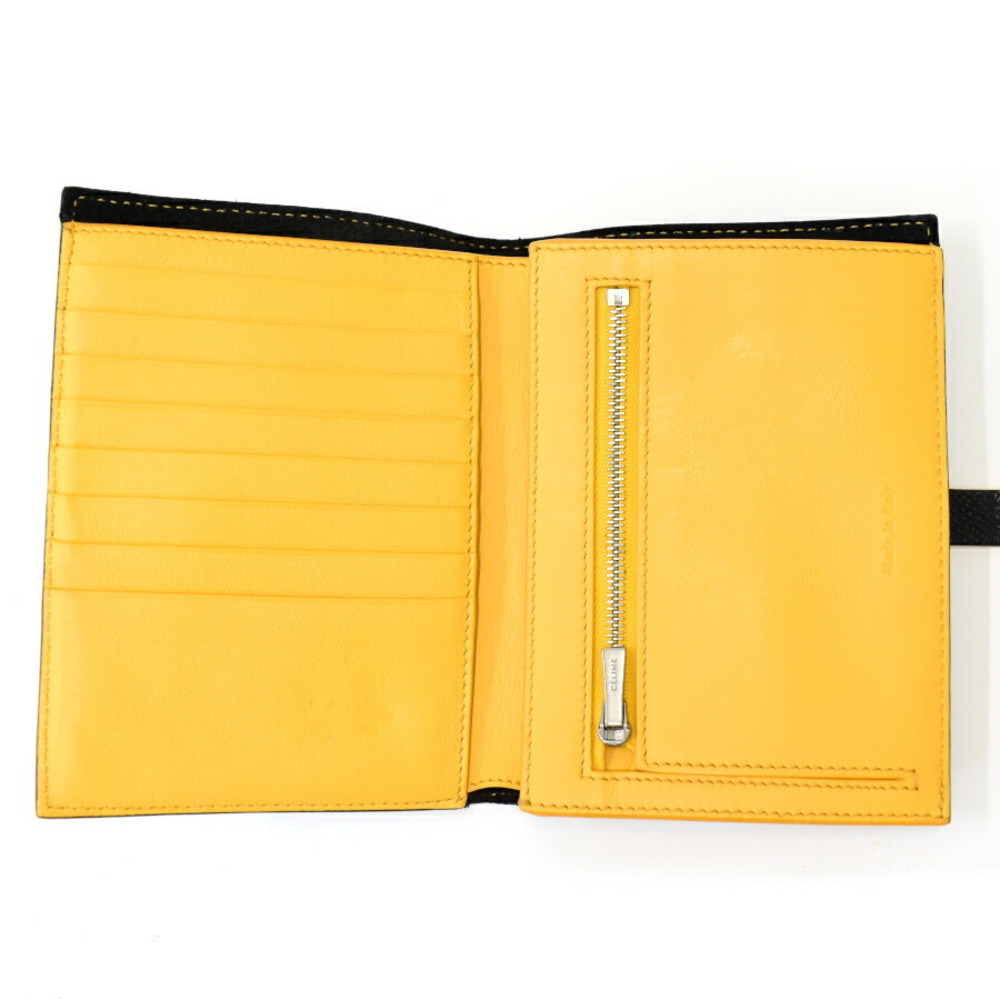 Celine Leather Medium Multifunction Bifold Wallet… - image 7